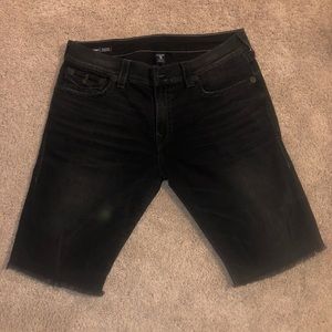 True Religion denim shorts, men’s